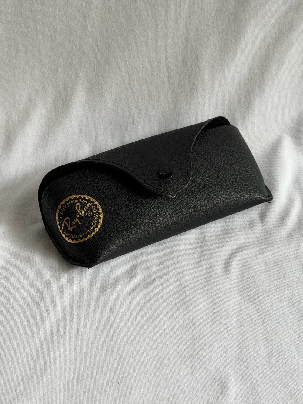Ray-Ban Silver Frame Sunglasses with Gradient Brown Lenses and Black Temples - Picture 6 of 6